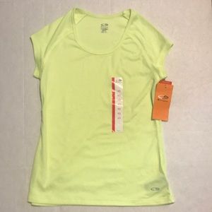 NWT Champion Duo Dry Washed Lime Shirt